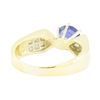 Image 3 : 2.20 ctw Blue Sapphire and Diamond Ring - 18KT Yellow Gold