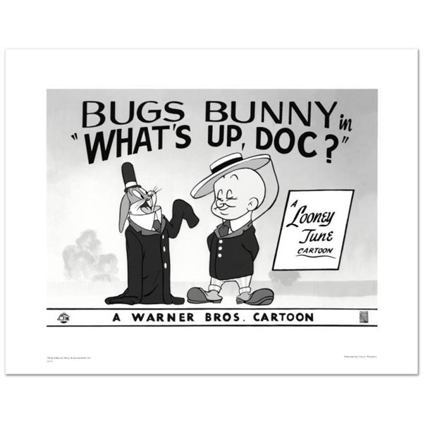 "What's Up Doc #2" Limited Edition Giclee from Warner Bros., Numbered with Holog