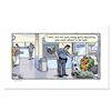 Image 1 : Bizarro! "Bank" Numbered Limited Edition Hand Signed by creator Dan Piraro; Lett