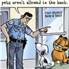 Image 2 : Bizarro! "Bank" Numbered Limited Edition Hand Signed by creator Dan Piraro; Lett