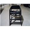 Image 1 : Black Wood High Chair