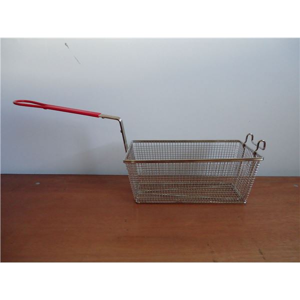 Lot of 3 - Fry Baskets, Red Handle