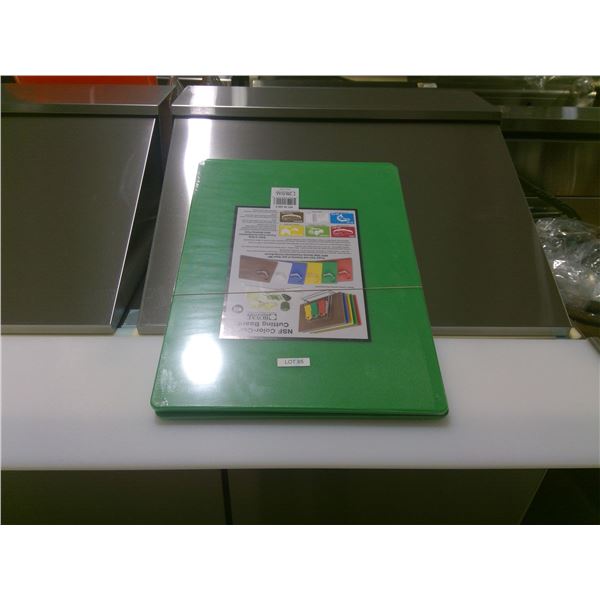 Lot of 3 - Green Cutting Board 15" x 20"