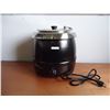 Image 1 : NEW 10L Counter Top Black Soup Kettle