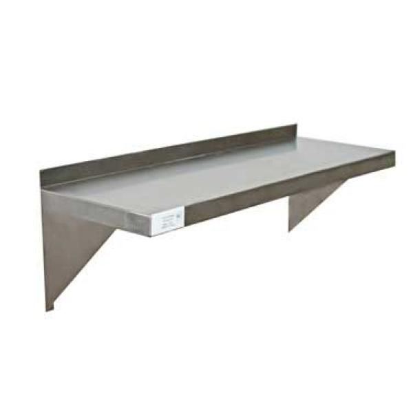 NEW Stainless Steel Wall Shelf, 12" x 48"