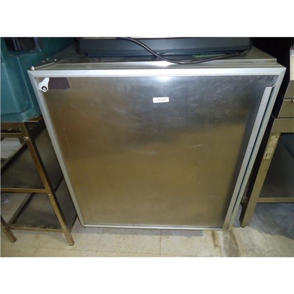 USED Silver King Under Counter Refrigerator on Heavy Duty Casters
