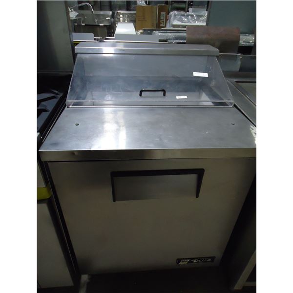 USED True Single Door Cooler Prep Table