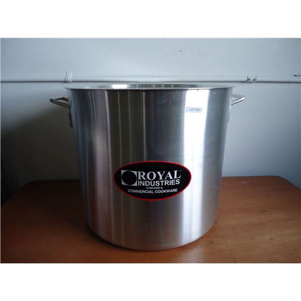 Aluminum 80 Quart Stock Pot (with Lid)