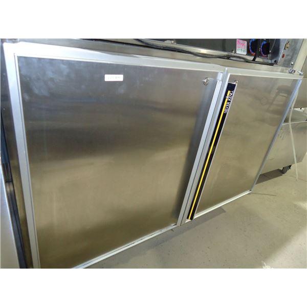 USED SilverKing Under Counter Double Freezer, 4'