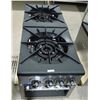Image 1 : NEW 18" Stock Pot Gas Stove, 2 Burners, 4 Manual Controls