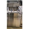 Image 1 : NEW Commercial Stainless Steel Double Basket Deep Fryer, 75 lb