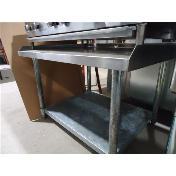 USED Stainless Steel 36" Equipment Stand with Bottom Shelf