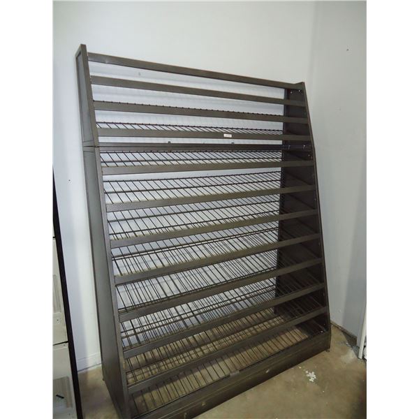 USED Snack/Candy Display with 12 Shelves, 50" W x 64" H x 18" D