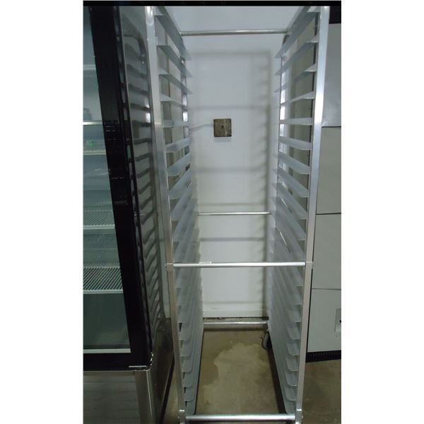 Aluminum Baking Rack, 20 Shelf on Casters (Banking Sheets Sold Separately)