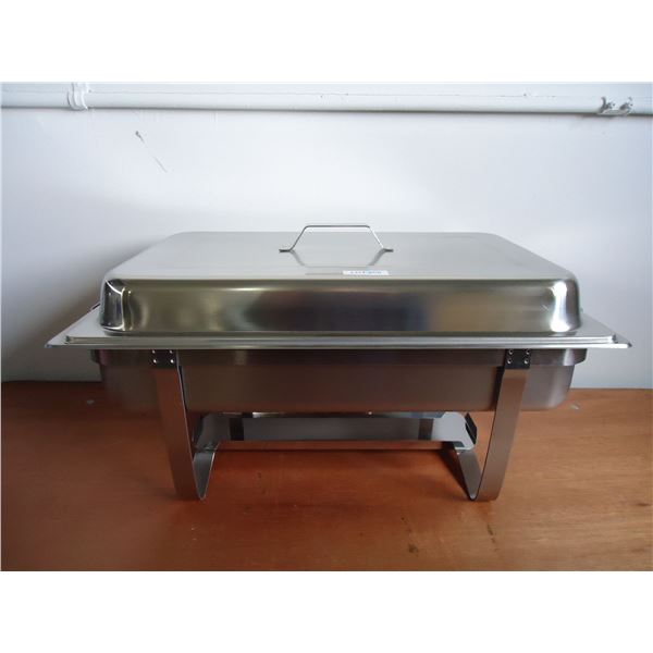 NEW Stainless Steel Full Size Chafing Dish (With Lid and Inserts)