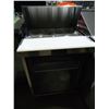Image 2 : NEW 27" Stainless Steel Sandwich/Salad Prep Table, Single Door Refrigerator
