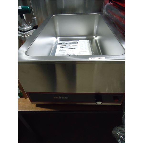NEW Winco Counter Top Electric Food Warmer