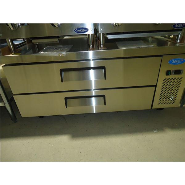 NEW Chef Base 52" Stainless Steel 2 Drawer Refrigerated Cooler