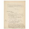 Image 2 : Albert Einstein Typed Letter Signed with Handwritten Equations on Spacetime (December 17, 1933)