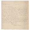 Image 1 : Bertrand Russell Autograph Letter Signed on a Mathematical Manuscript (November 12, 1918)