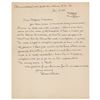 Image 1 : Bertrand Russell Autograph Letter Signed on the Barnes Foundation (January 18, 1941)