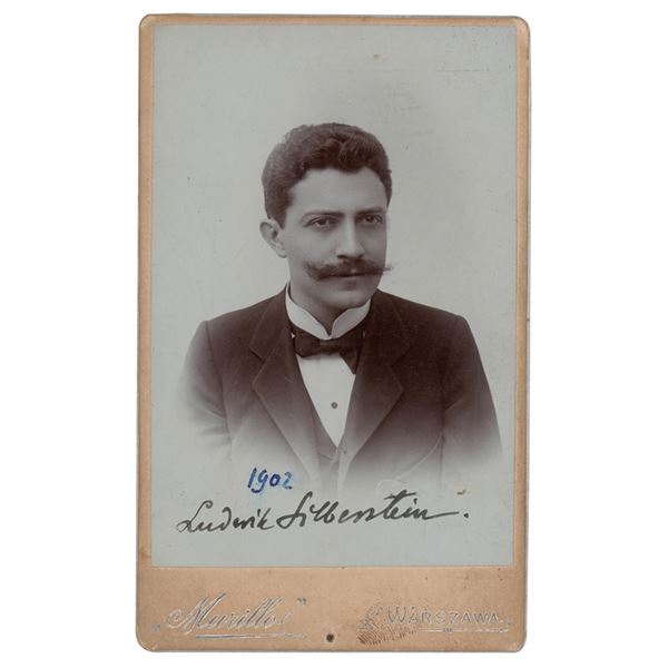 Ludwik Silberstein Signed Photograph