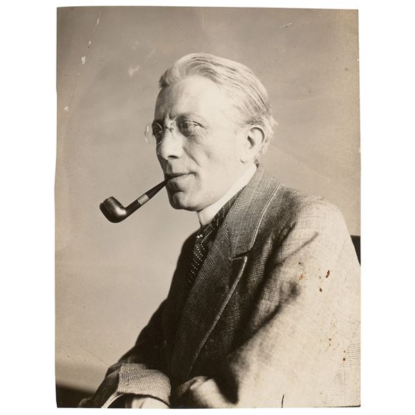 Ludwik Silberstein Photograph, Document, and Letter by J. W. Perry
