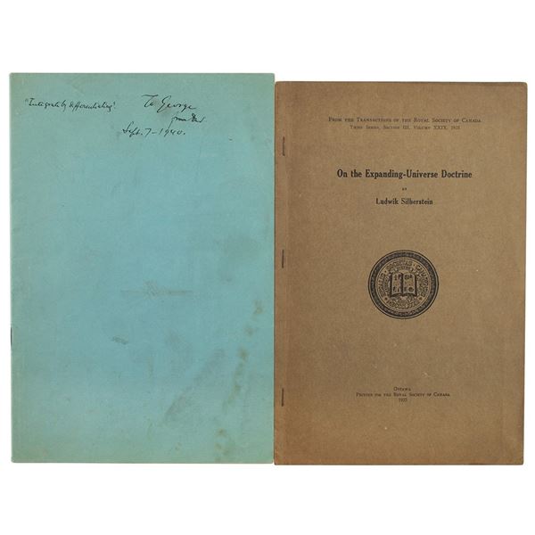 Ludwik Silberstein (2) Offprint Booklets