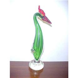 MURANO ROOSTER FIGURE