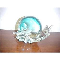 MURANO GLASS SNAIL