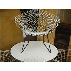 KNOLL DIAMOND CHAIRS (4)