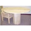 Image 1 : TRAVERTINE DINING TABLE