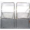 Image 1 : LUCITE AND CHROME CHAIRS