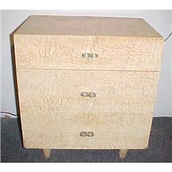 BURL NIGHT STAND