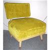 Image 1 : GREEN VELOUR CLUB CHAIR