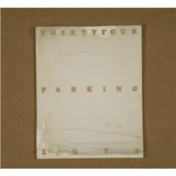 Ed Ruscha - Thirtyfour Parking Lots in Los