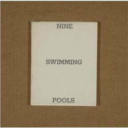 Ed Ruscha - Nine Swimming Pools and a Brok