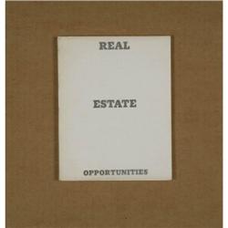 Ed Ruscha - Real Estate Opportunities