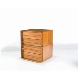 R.M. Schindler - Double drawer unit