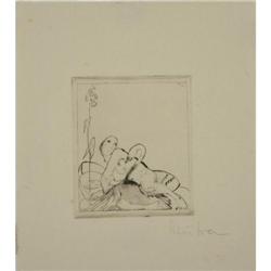 Richard Neutra - Etching