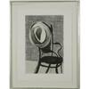 Image 1 : David Hockney - Untitled (Hat on Chair)
