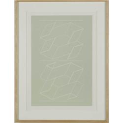 Joseph Albers - Untitled (White Embossing