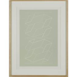 Joseph Albers - Untitled (White Embossing