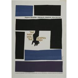 Saul Bass - "The Man with a Golden Arm"