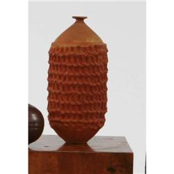 Doyle Lane - Orange bottle vase