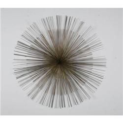 Curtis Jere - Wire starburst wall sculptur