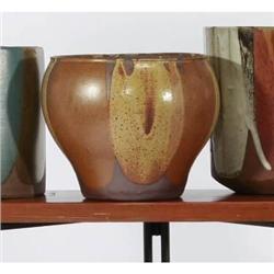 David Cressey - Flame Glazed pot (model no