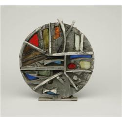 Jan De Swart - Cast aluminum sculpture wit