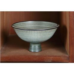 Harrison McIntosh - Glazed footed bowl