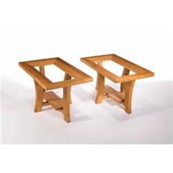 Paul Frankl - Pair of lamp tables